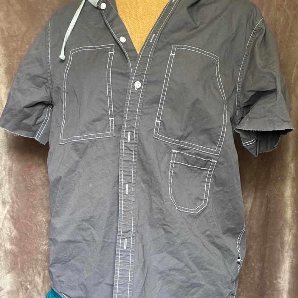 Edgar + ash gray hooded